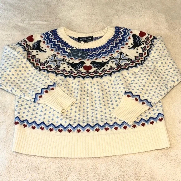 Kiel James Patrick ❤️❄️ Love Birds ❄️❤️ Sweater NWT - Picture 2 of 4